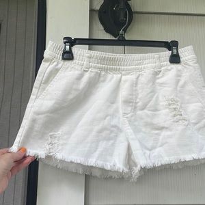 Aerie white shorts